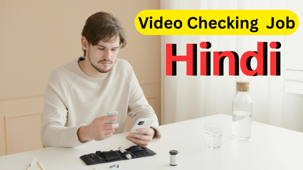video checking job