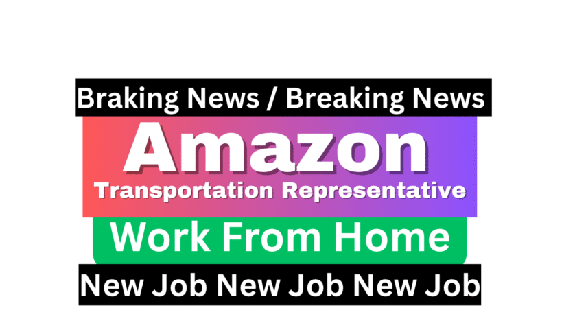 Amazon Transportation Representative NOC IB Job 2025