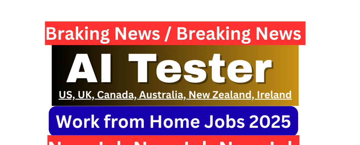 alt="Remote AI Tester working on laptop from home in USA, UK, Canada"