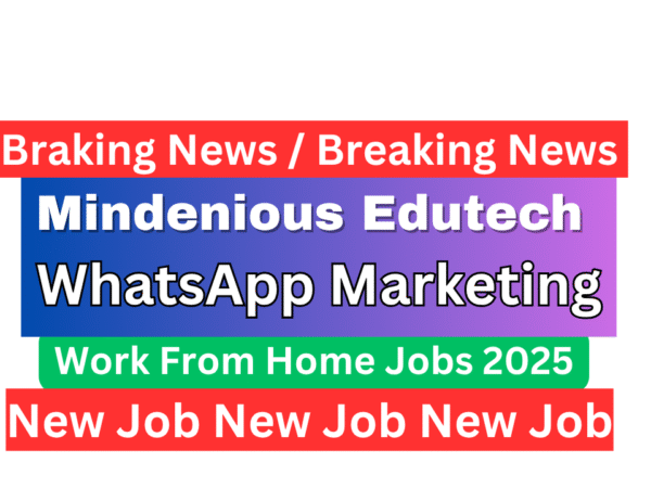 WhatsApp Marketing Internship Work From Home - Mindenious Edutech
