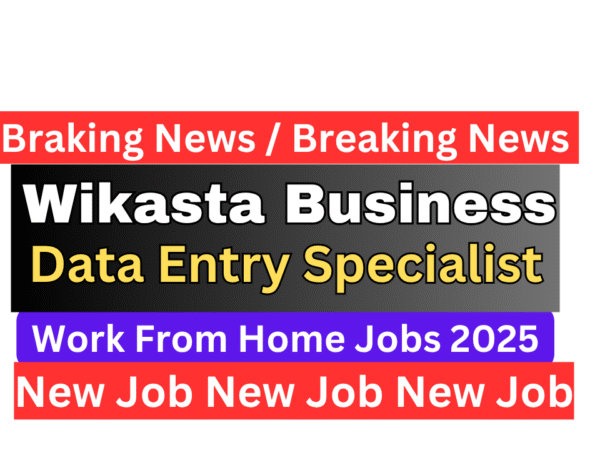 Data Entry Associate Work From Home Job - Wikasta Business Solutions Hiring
