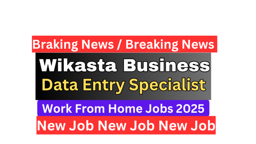 Data Entry Associate Work From Home Job - Wikasta Business Solutions Hiring