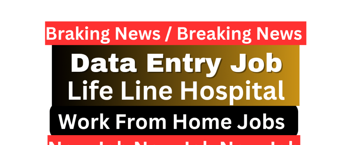 Life Line Hospital एक हेल्थकेयर डेटा एंट्री ऑपरेटर मरीजों के डेटा को मैनेज करते हुए, लाइफ लाइन हॉस्पिटल के लिए रिमोट वर्क