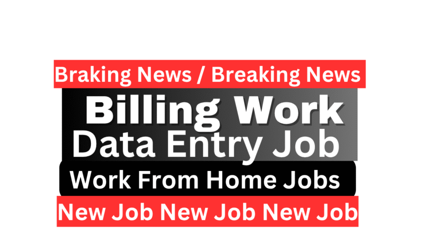Hospital Billing Work एक हेल्थकेयर डेटा एंट्री ऑपरेटर मरीजों के डेटा को मैनेज करते हुए, लाइफ लाइन हॉस्पिटल के लिए रिमोट वर्क