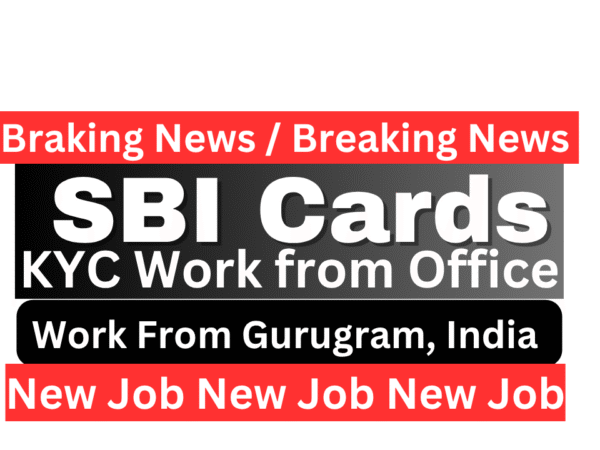 SBI एसबीआई कार्ड में Associate - Pre-Decisioning की नौकरी के लिए युवा पेशेवर क्रेडिट कार्ड एप्लीकेशन प्रोसेसिंग का काम करते हुए