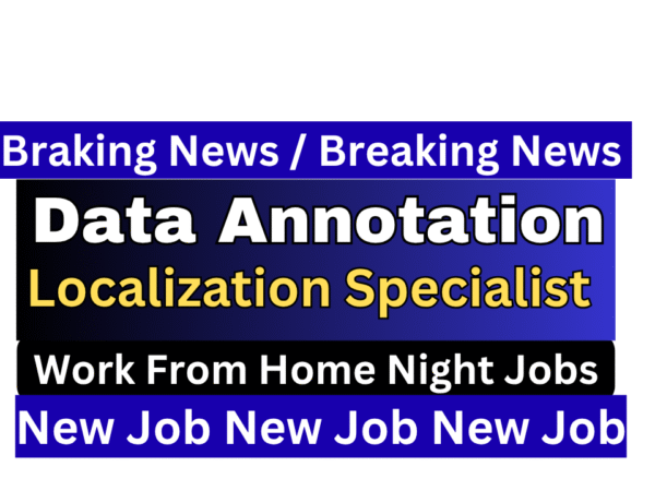 Data Annotation AI Training Professional working from home in India on laptop, analyzing chatbot conversations in Hindi and English