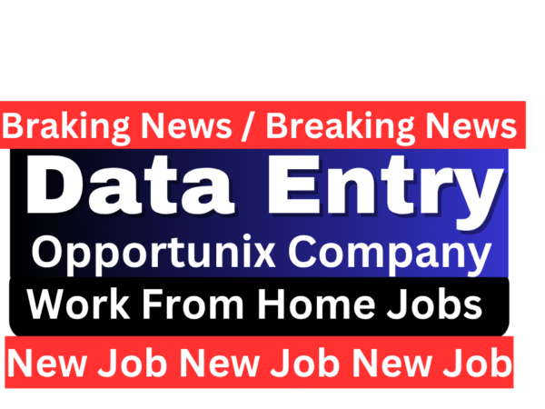 Opportunix एक डेटा एंट्री एसोसिएट लैपटॉप पर काम करते हुए, होम ऑफिस से रिमोट वर्क के फायदों को दर्शाता हुआ