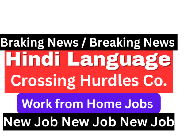 Hindi Language Consultant remote job at Crossing Hurdles India - Work from home AI language job $11 per hour