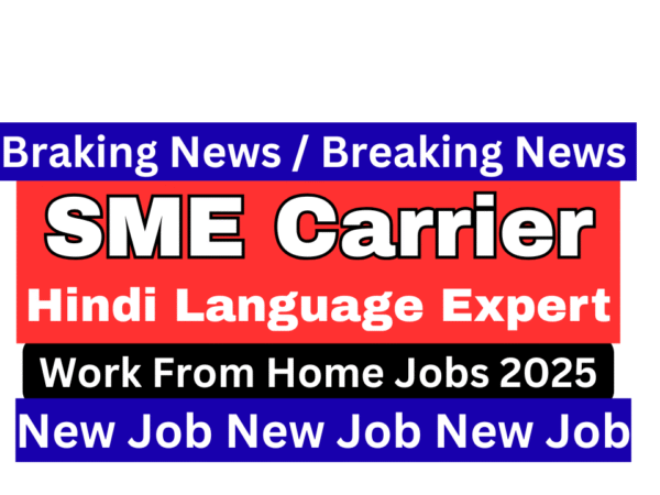 SME Hindi Language Expert working from home as AI Trainer, creating content in Hindi on laptop