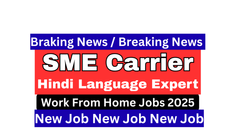 SME Hindi Language Expert working from home as AI Trainer, creating content in Hindi on laptop
