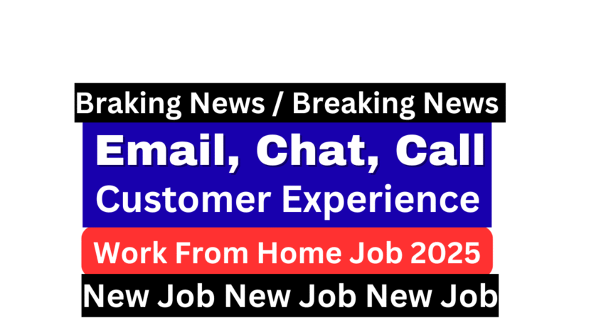 Remote Customer Experience Specialist job USA - work from home email chat call support