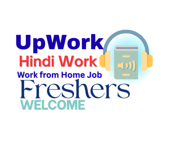 Upwork Audio Tagging Specialist working remotely from home, analyzing and tagging Hindi audio clips for emotion and manner on a computer