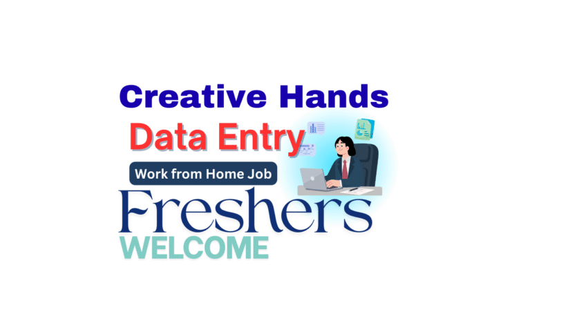 A young professional working on data entry from home for a permanent work from home job. Apply for WFH Data Entry and Back Office roles.