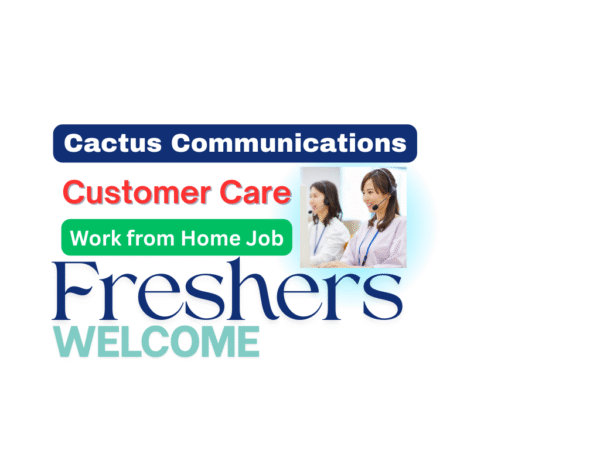 Cactus editage-customer-service-jobs-mumbai-remote-freshers-can-apply-cactus-communications