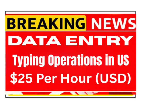 A professional home office setup with a laptop showing a data entry spreadsheet for a remote associate role.