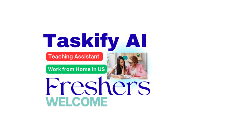 Taskify AI "Taskify AI Remote Teaching Assistant Job Hiring 2024 - Work from Home Education Job, Digital Content Creation Position, Part-Time Online Teaching Role, AI Education Technology Careers, US UK Canada Australia Remote Work Opportunities"