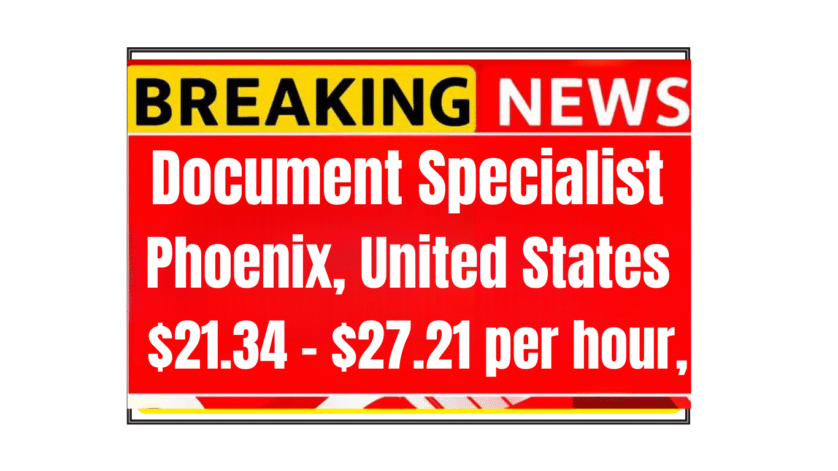 Document Specialist working remotely on a laptop editing a legal contract in Microsoft Word with dual monitors showing PDF and spreadsheet, Epiq global legal services support.