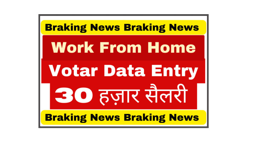 Votar Data Entry Job India - Work from Home Data Entry Operator Position, Jobgether Remote Data Entry Jobs, Typing Work from Home Jobs India, Data Entry Clerk Remote Work, ₹28,000-30,000 Monthly Data Entry Jobs Work from Home