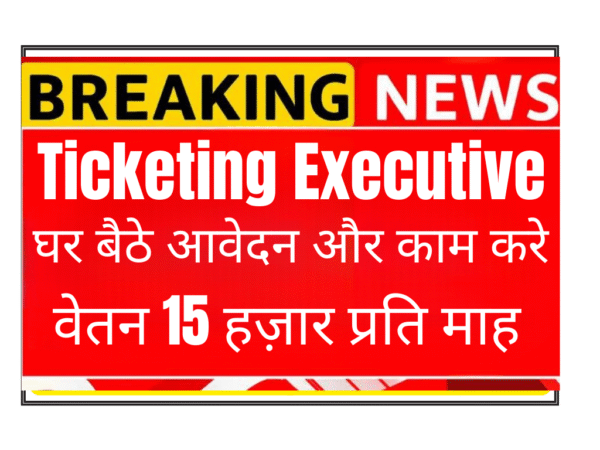 Ticketing Executive Intern Remote Job India | SkillzenLoop Internship | ₹15,000 Stipend | Work From Home | Students Apply