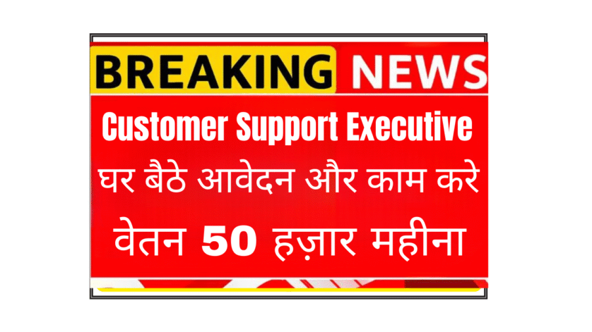 Professional Customer Support Executive working remotely from home for GoodSpace AI, handling customer queries via phone and chat with headset.