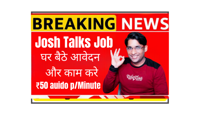 Indian language transcriber working from home on laptop, typing transcription in multiple languages like Hindi, Tamil, Bengali for Josh Talks project.