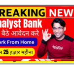 Bank statement analysis on computer screen with PDF and Excel open showing financial data entry