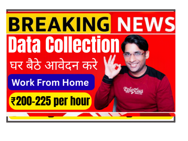 Person recording video with phone mount at home for AI training data collection project