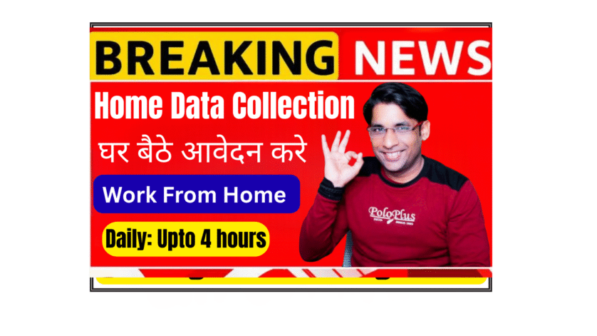 Person recording video with phone mount at home doing household chores for AI training data collection project