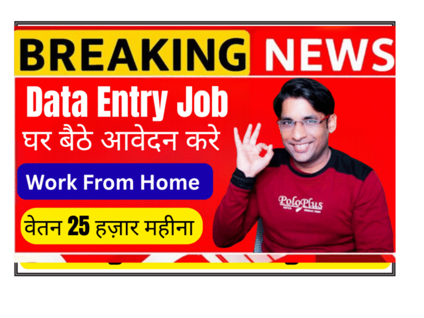 Desnor Destination computer data entry operator part time work from home job salary 3 to 5 lakh per year