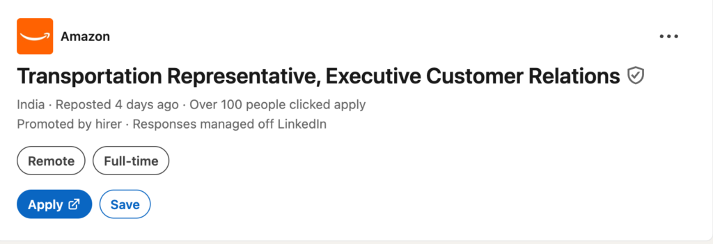 Amazon Transportation Representative daily work responsibilities root cause analysis