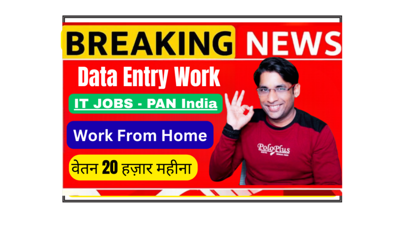 "Remote Data Entry Work from Home - Easy Online Job for Beginners"