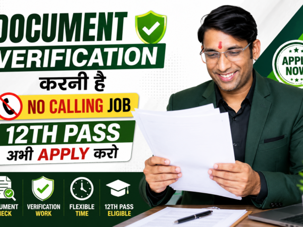 Professional back office executive working from home on laptop verifying client documents in remote office setup.