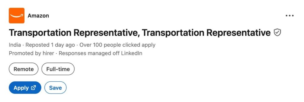 Benefits of working at Amazon, career growth, transportation representative salary, fast-paced environment.
