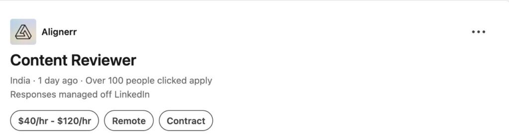 Content Reviewer Job Benefits - High Pay Remote Work Flexible Hours AI Training Freelance Career Content Reviewer (AI Training) Job - Complete Details