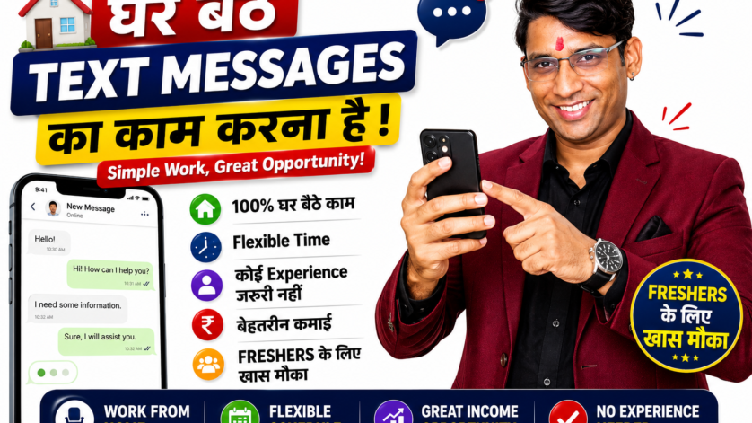 Customer support work from home chat process job India TP