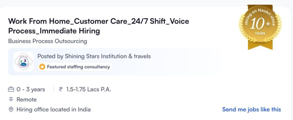 Work From Home Customer Care Salary 2026 – ₹10K to ₹11K In-Hand Plus Bonus