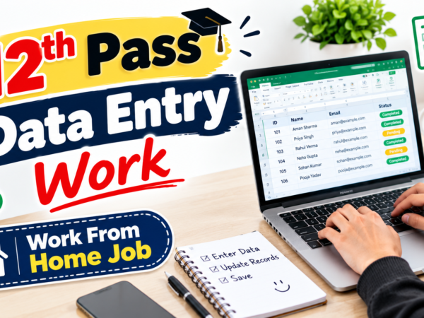 KR Teleservices Data Entry Executive Work From Home Job 2026
