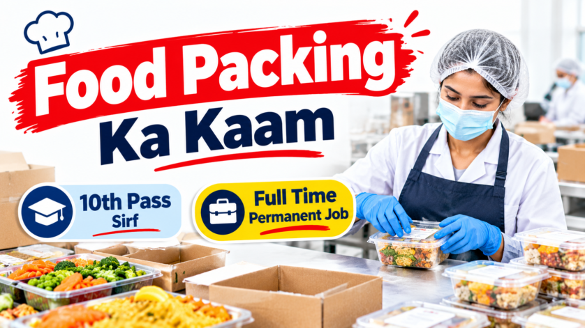 Salad Days Packing Associate job in New Delhi – food packing associate packing fresh salads and healthy meals in central kitchen with hygiene standards