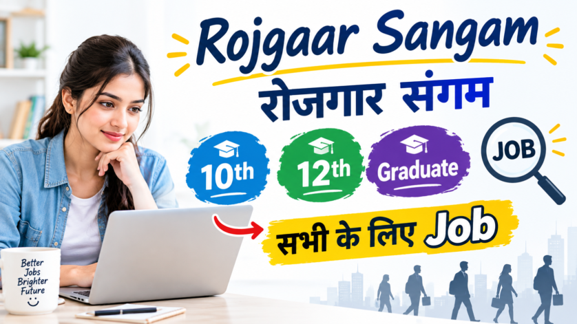 UP Sewayojan Portal Se Job Kaise Le – Puri Jankari (Rojgar Sangam 2026)