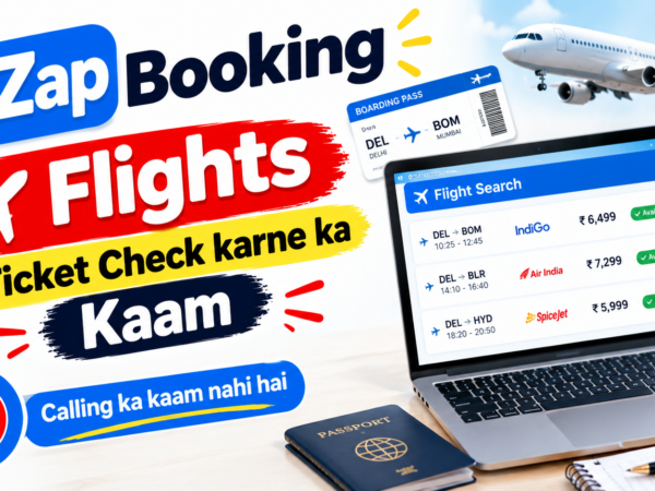 Domestic Ticketing Professional Job at Zap Booking 2026