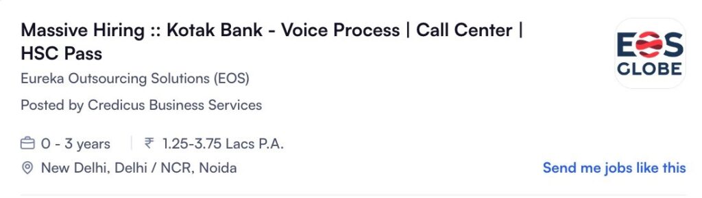 Kotak Bank Voice Process Eligibility & Responsibilities – Call Center Job Guide 2026 Kotak Bank Voice Process Job 2026