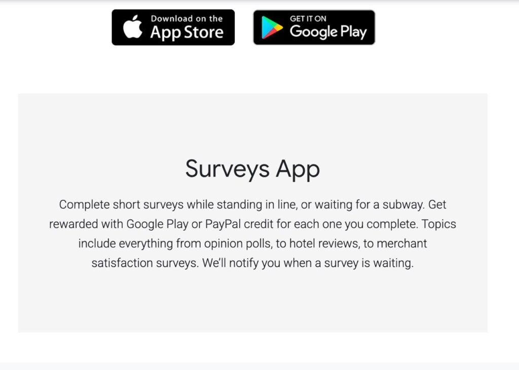 Google Opinion Rewards survey notification on phone with earning tips – location ON honest answers profile complete for more surveys in India 2026
