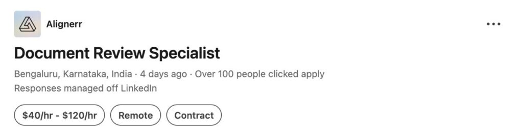 Alignerr Document Review Specialist Remote Job 2026