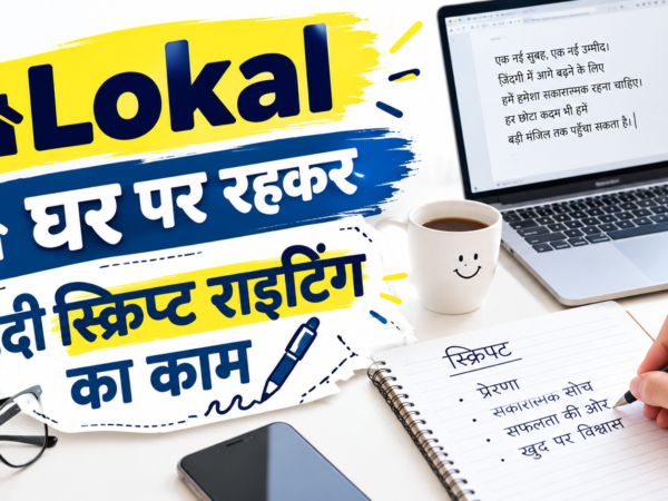 Lokal Meta Ads Script Writer Hindi remote job 2026 for candidates with 1 to 3 years experience in content writing and scriptwriting